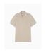 Mens Short-sleeved Polo Shirt Taupe Emporio Armani EA7-1