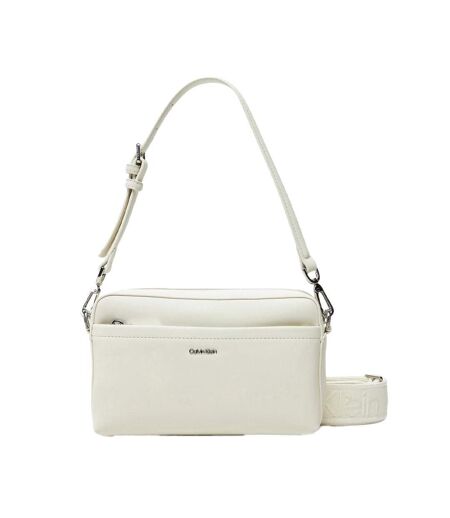 Sac à main ecru femme calvin klein jeans ck must convertible - taille unique