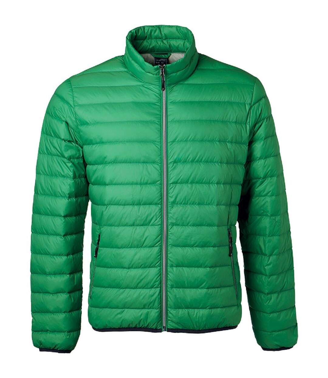 Veste doudoune matelassée duvet - JN1140 - vert - Homme-1