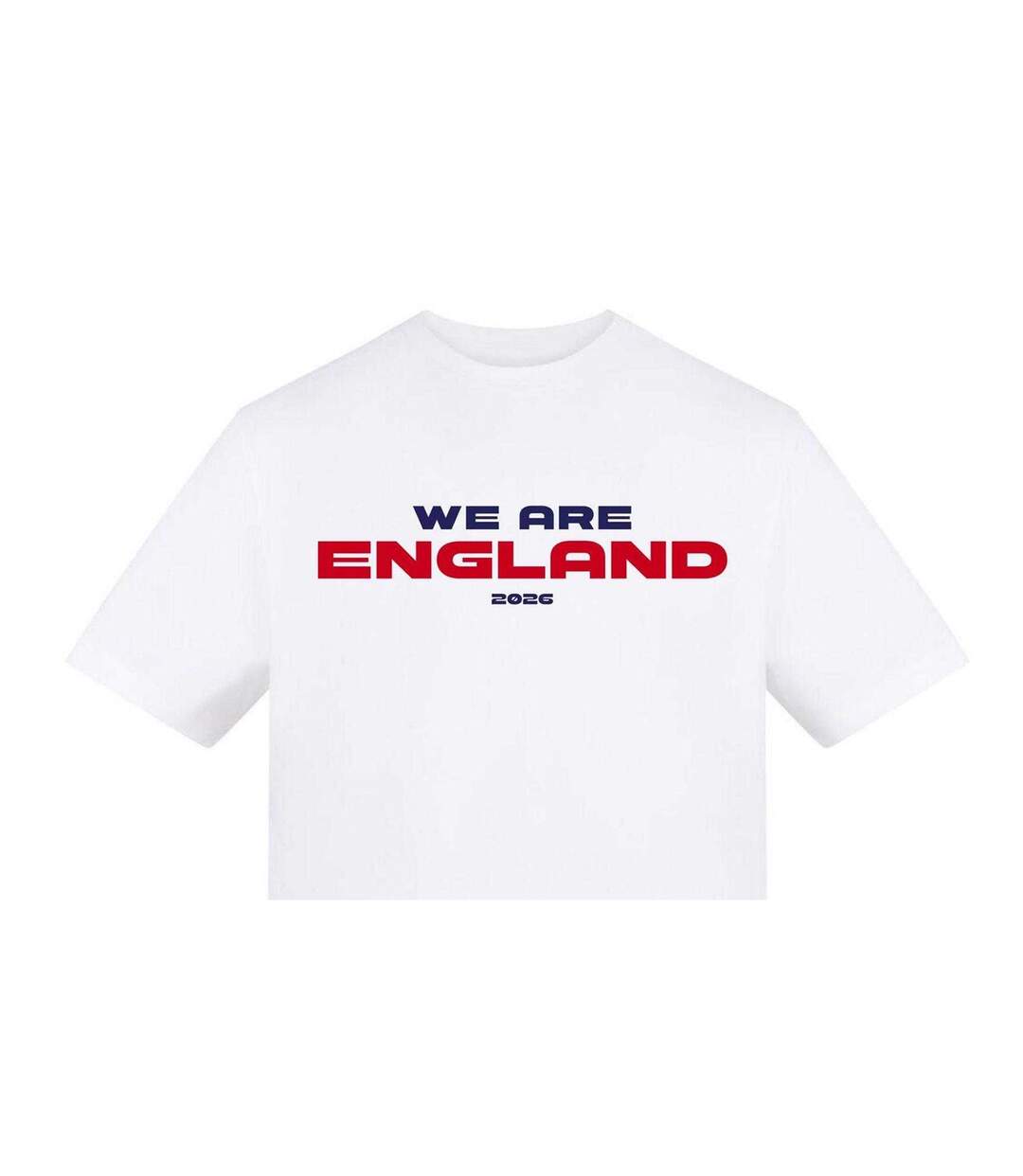 T-shirt We Are England Homme Blanc AWD-3