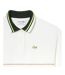 Robe Polo Motif/style À Rayures Femme Crème Lacoste-4