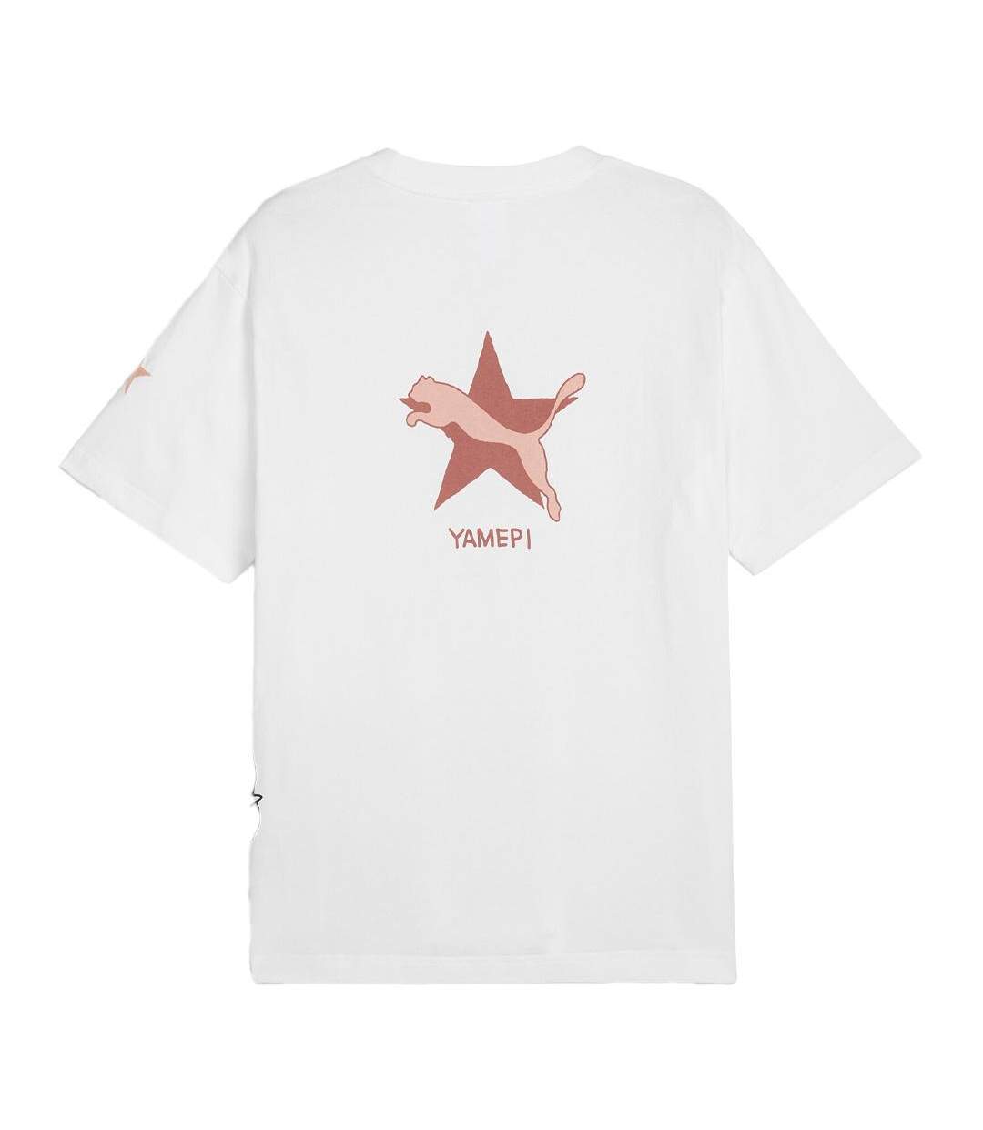 T-shirt blanc homme puma x yamepi - l-2