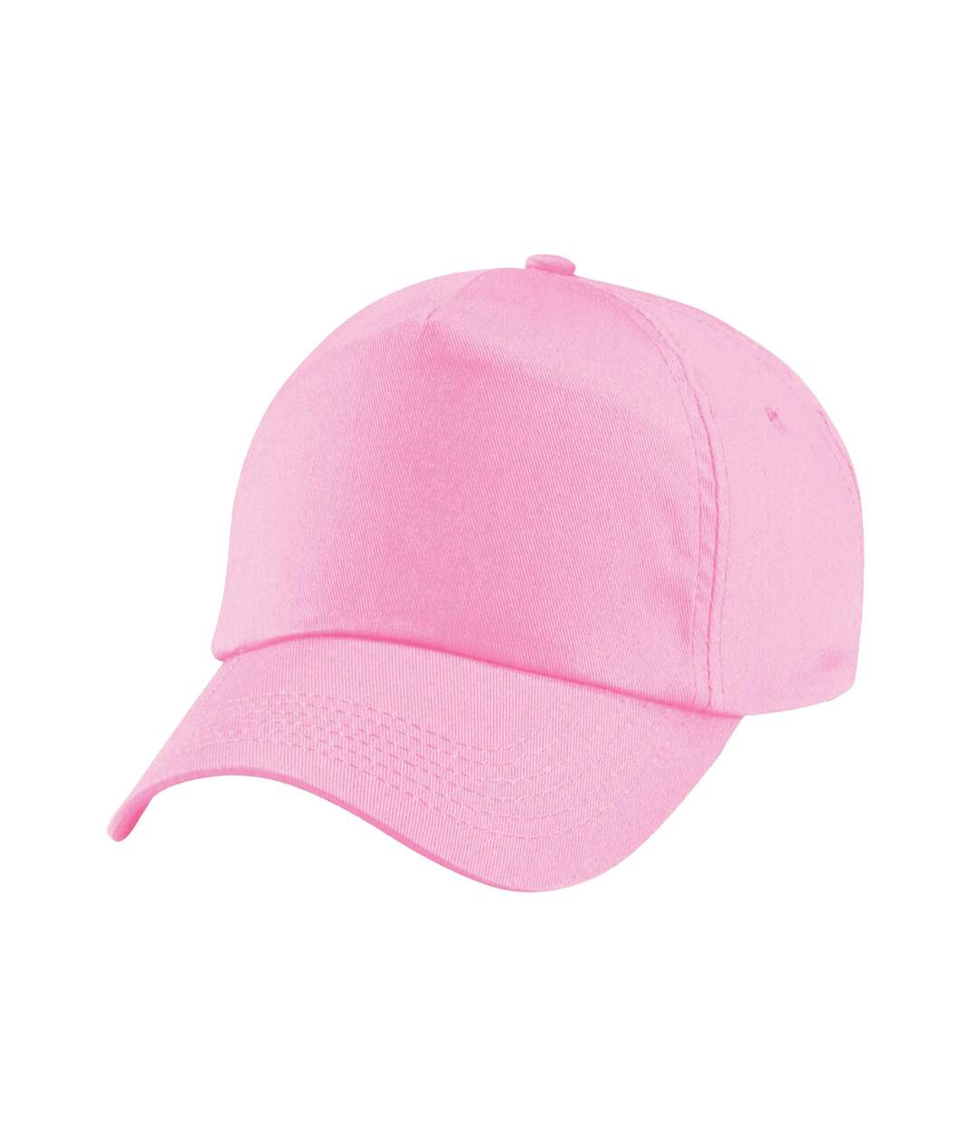 Childrens/kids original 5 panel cap classic pink Beechfield-1