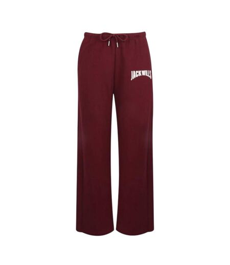 Pantalon De Jogging Motif/style Universitaire Femme Bordeaux Jack Wills