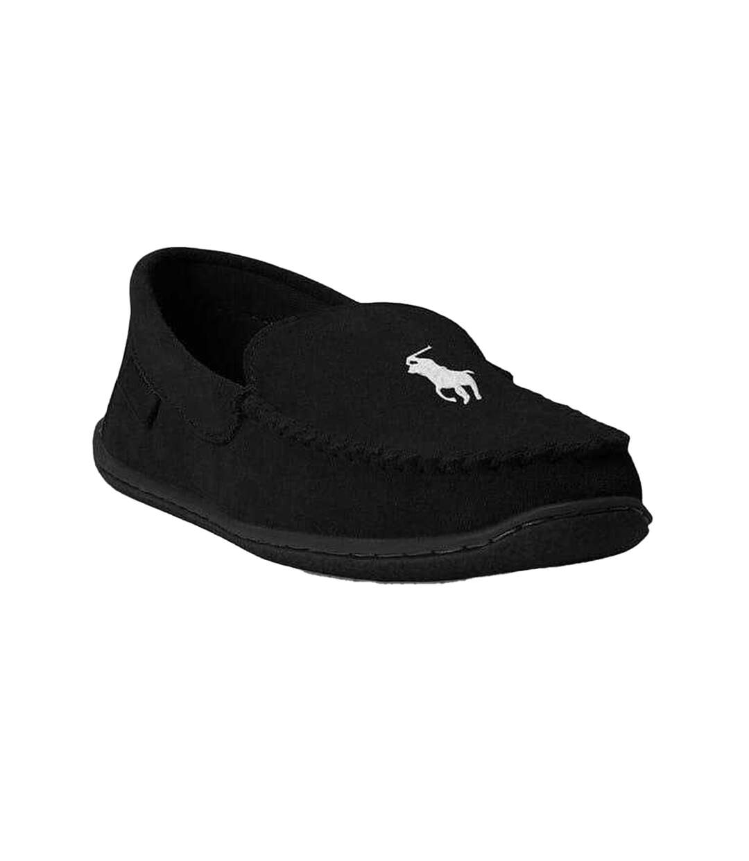 Mens Suede Moccasin Slippers Suede Ralph Lauren-4