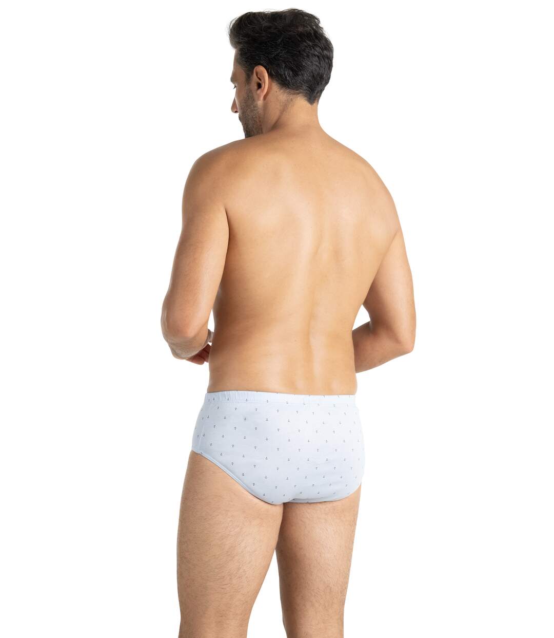 Slip taille haute ouvert Motifs Eminence-3