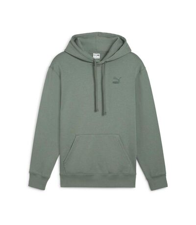 Sweat à capuche vert clair homme puma clsscs - s
