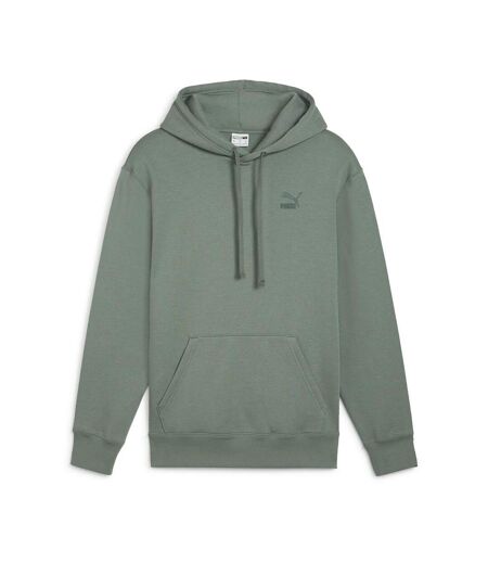 Sweat à capuche vert clair homme puma clsscs - s