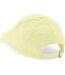 Beechfield Unisex Low Profile 6 Panel Dad Cap (Pastel Lemon) - UTBC3683