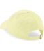 Beechfield® Unisex Low Profile 6 Panel Dad Cap (Pastel Lemon)