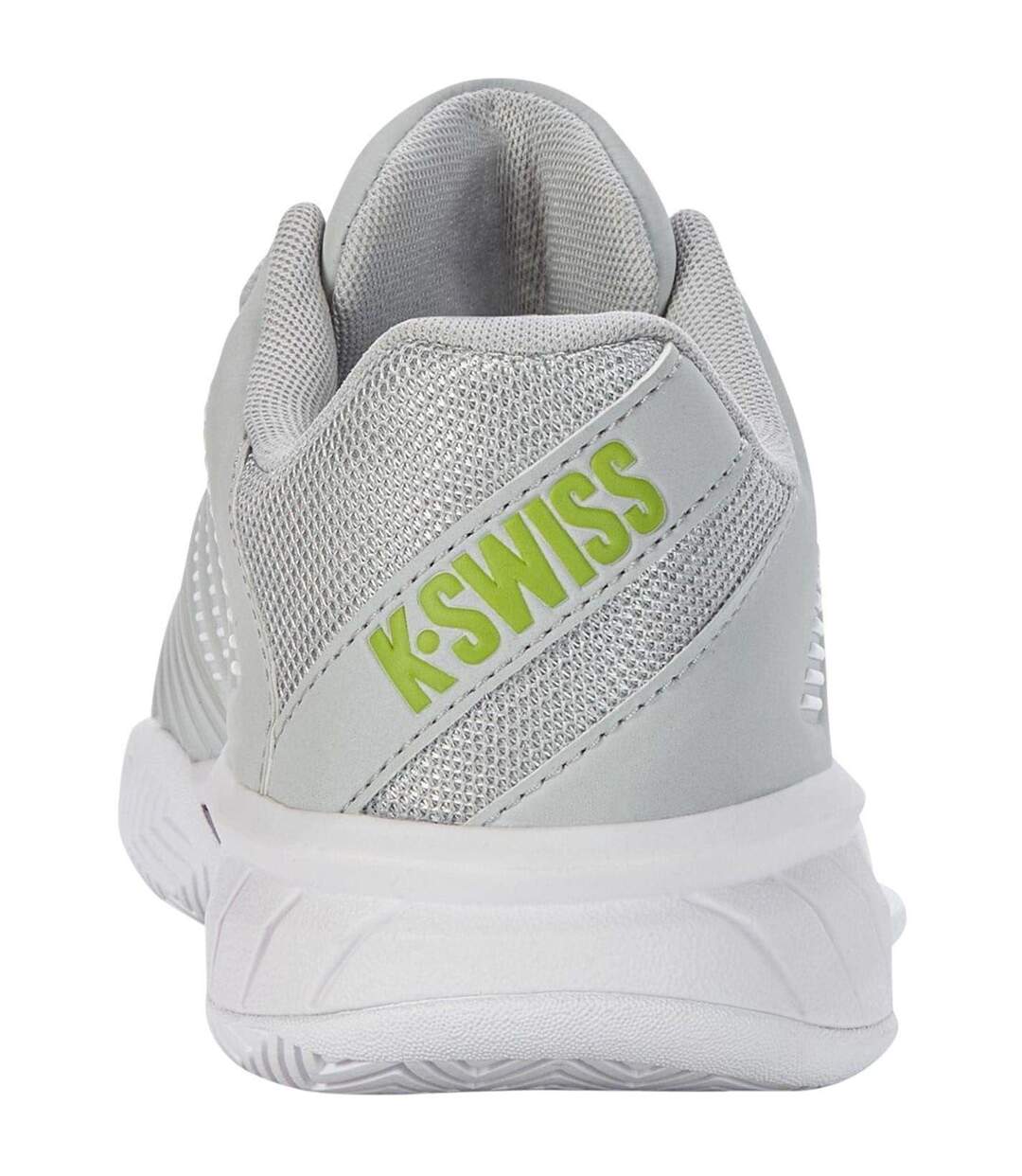 Womens/ladies Express Light 3 Tennis Shoes Gray Dawn White Green K-Swiss-3
