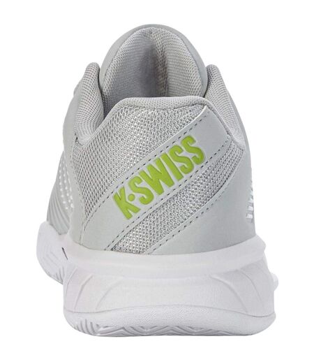 Womens/ladies Express Light 3 Tennis Shoes Gray Dawn White Green K-Swiss