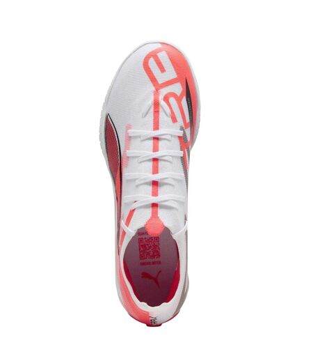 Mens Ultra 5 Match Turf Training Football Boots  White Puma