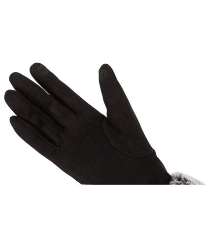 Womens/ladies betsy winter gloves xs, s black Trespass