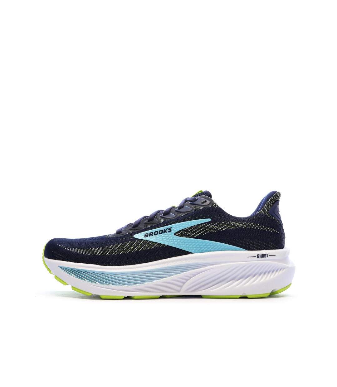 Baskets noir brooks ghost 17-1