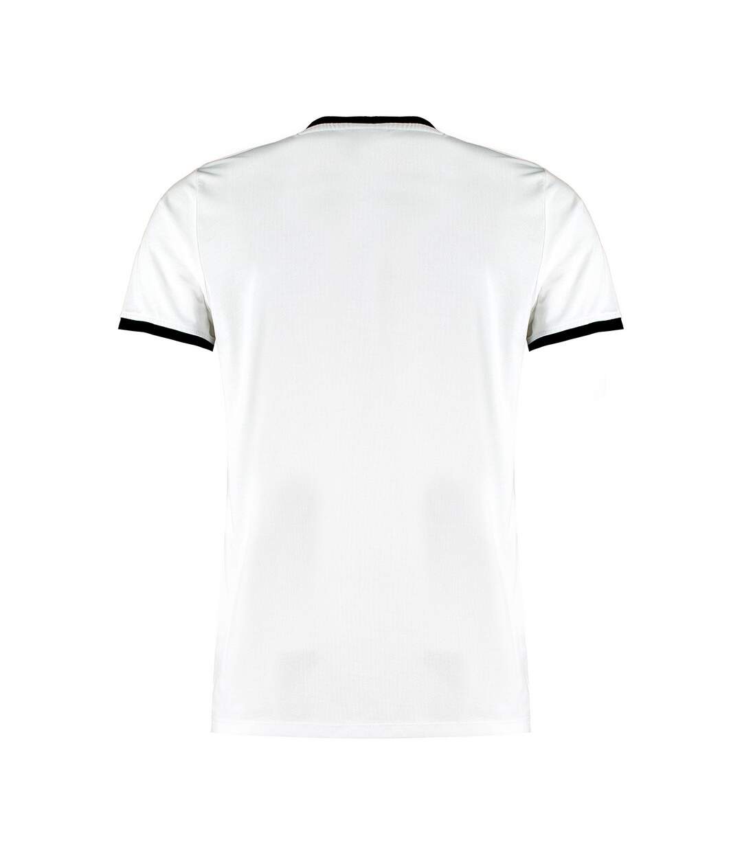T-shirt Homme Blanc Noir Kustom Kit-2
