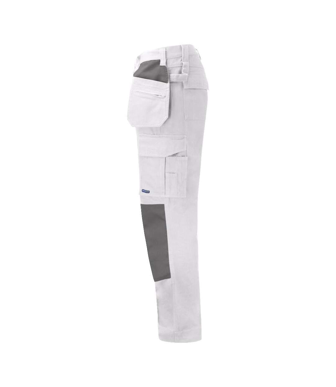 Pantalon cargo homme blanc / noir Projob-3