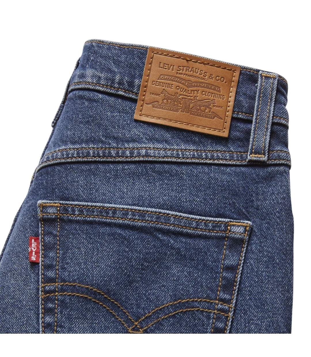 Womens/ladies 80´s Mom Straight Jeans Tough Cookie Levis-4