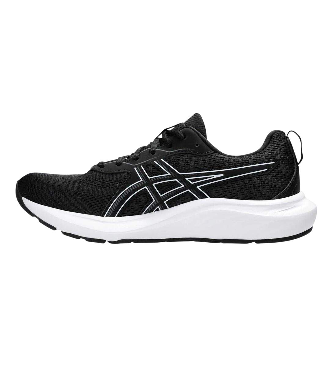 Mens Gel Contend 9 Trainers Black White Asics-3