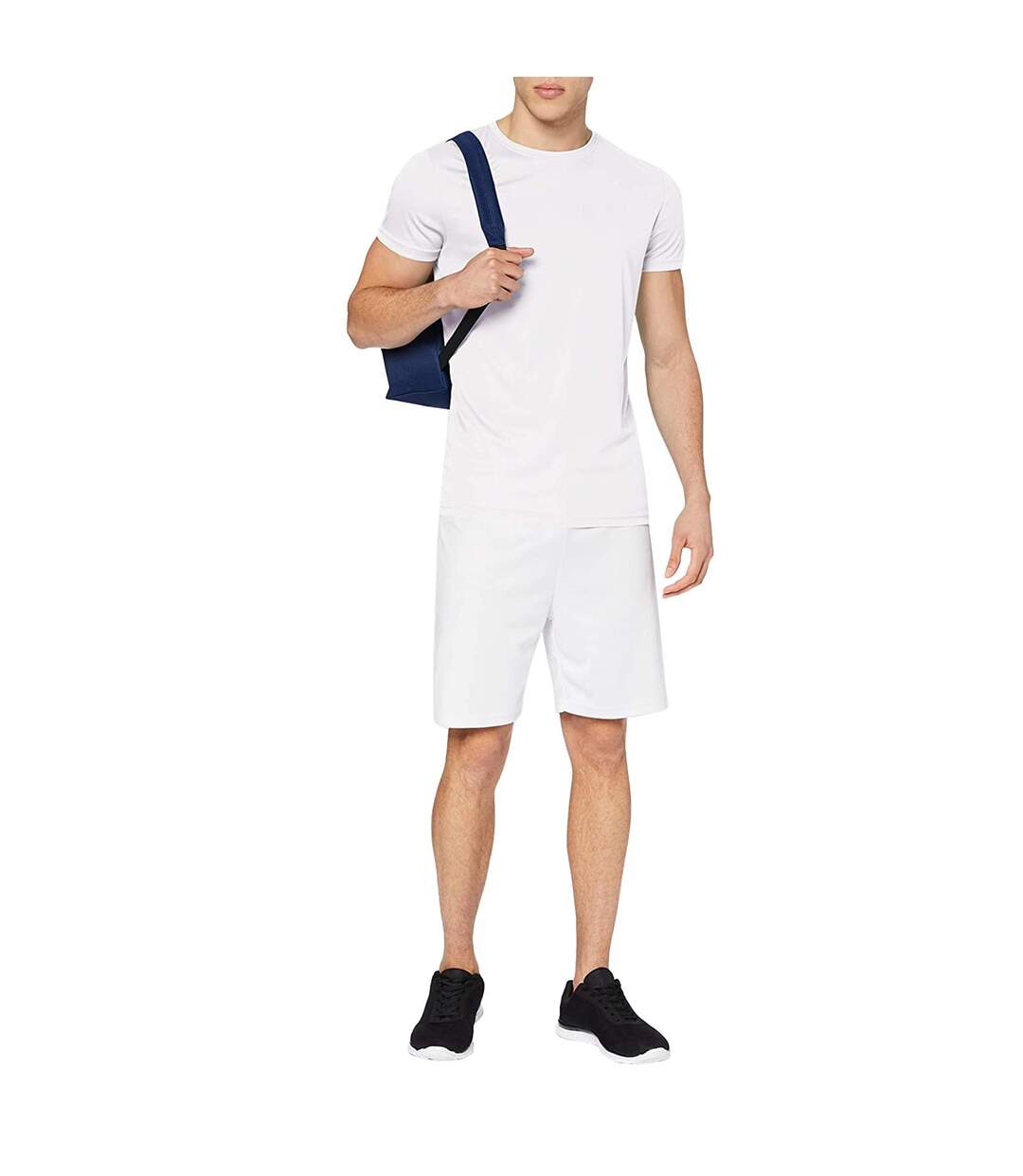 T-shirt De Sport Active Homme Blanc Stedman-1