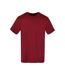 T-shirt Basique À Col Rond Pour Hommes Cerise Build Your Brand-2
