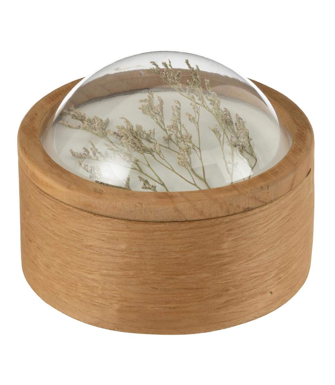 Boîte Déco en Bois Cereal 16cm Naturel-1