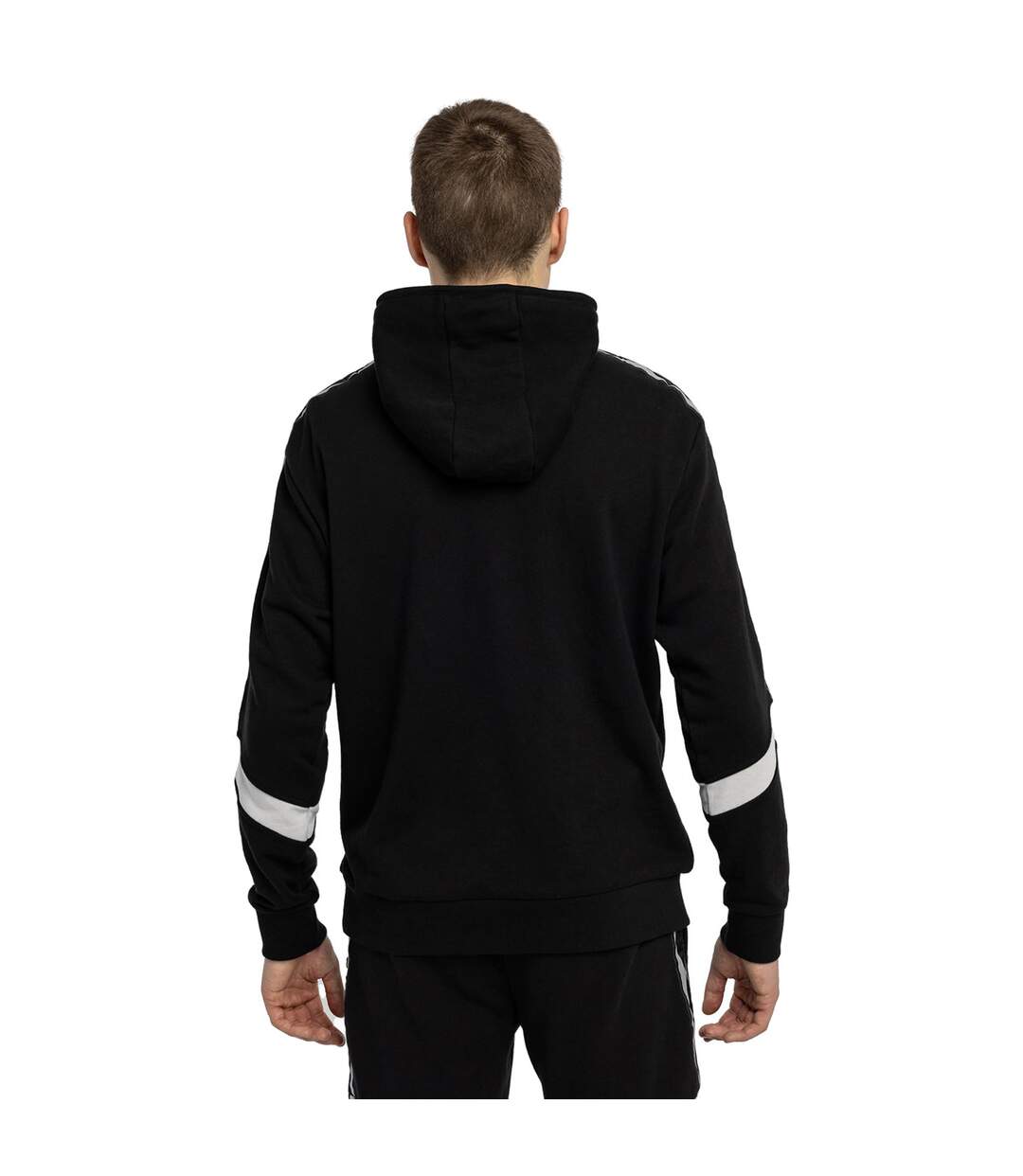 Mens Diamond Half Zip Hoodie Black Lunar Rock Umbro-2
