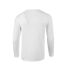 T-shirt Manches Longues Adulte Blanc Gildan-2