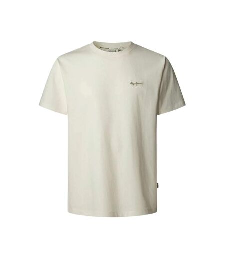 T-shirt Blanc Homme Pepe jeans Contrast - L