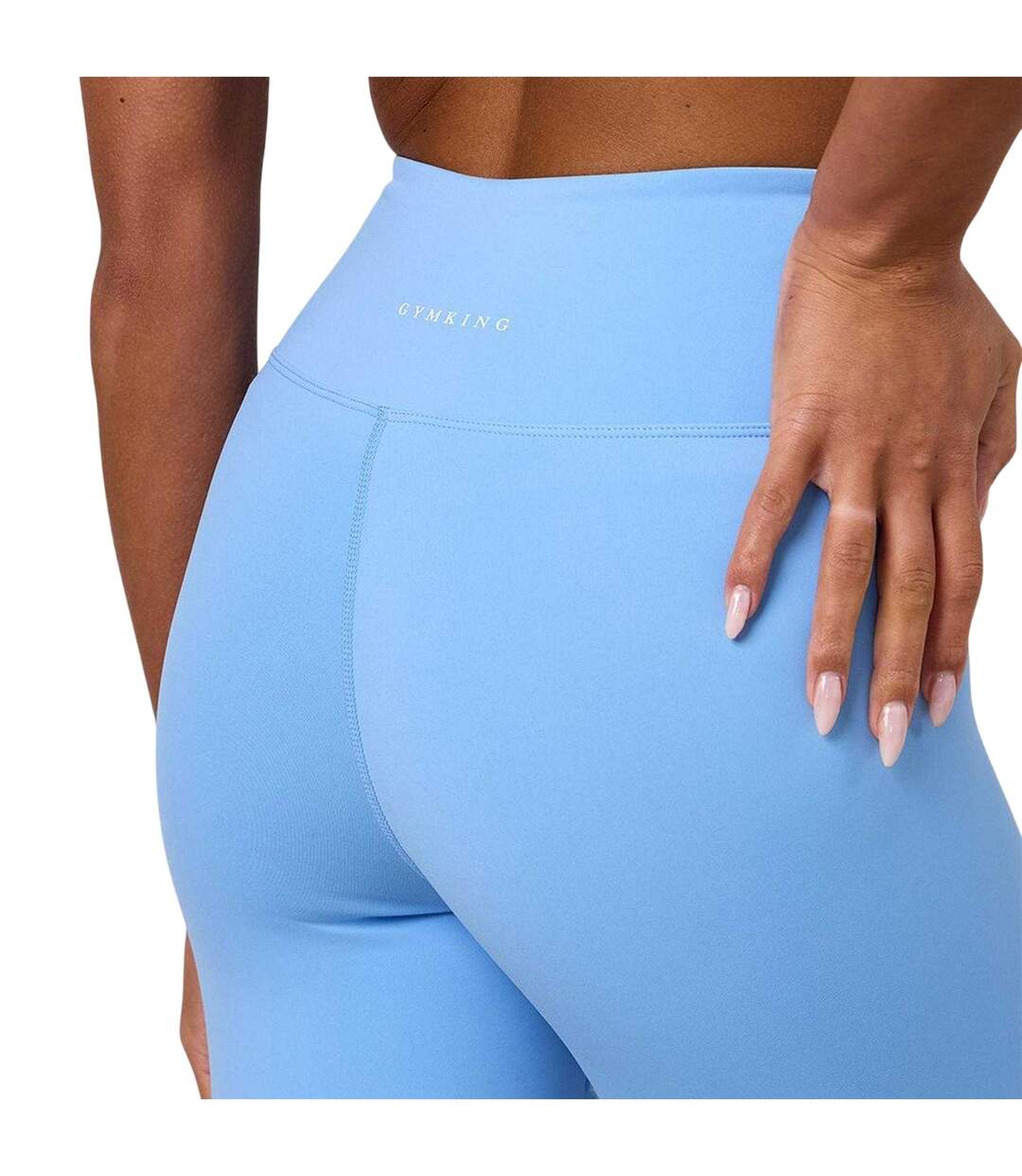 Legging Femme Bleu Gym King-4