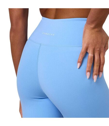 Legging Femme Bleu Gym King