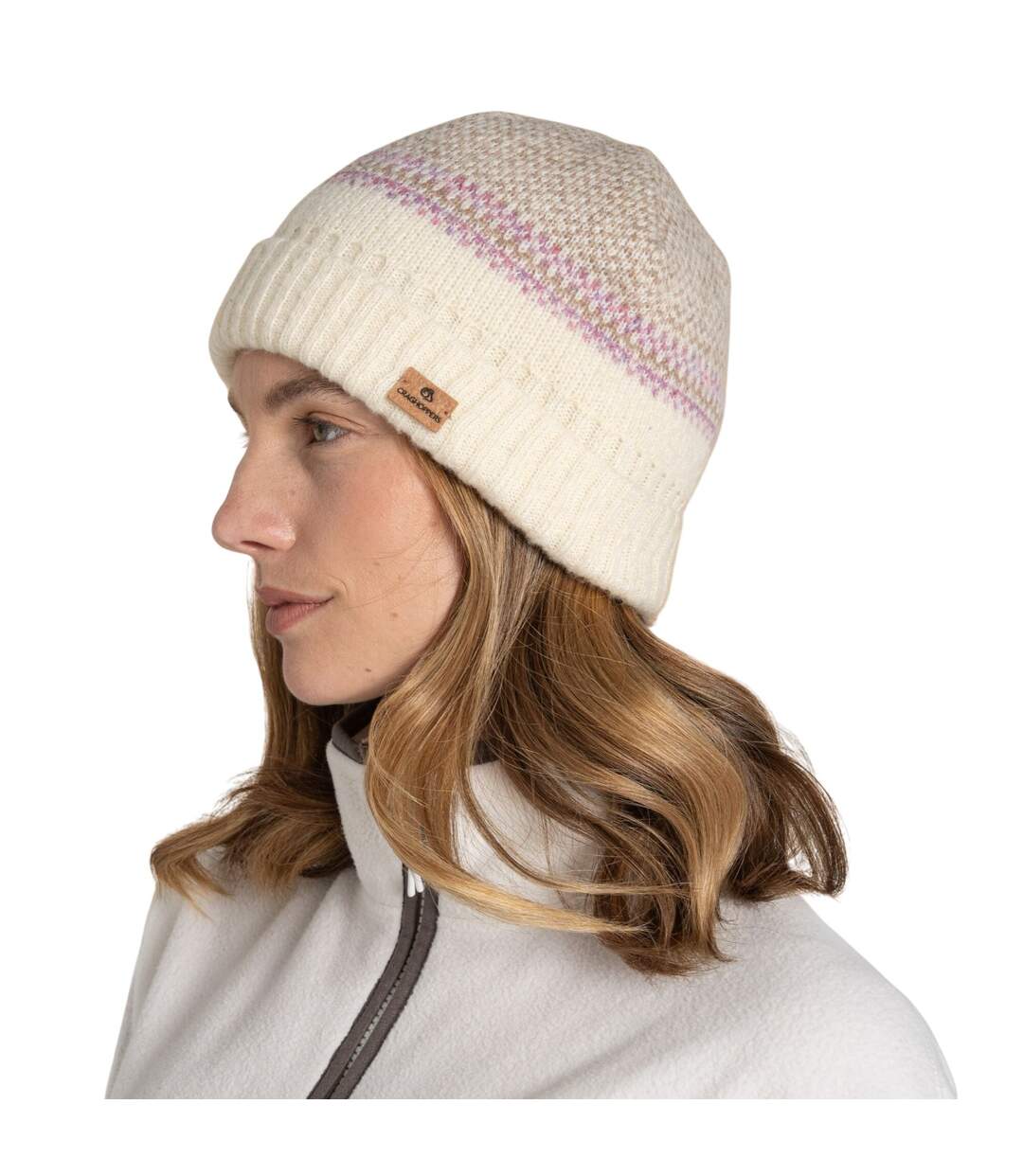 Womens/ladies adalia beanie orchid Craghoppers-1