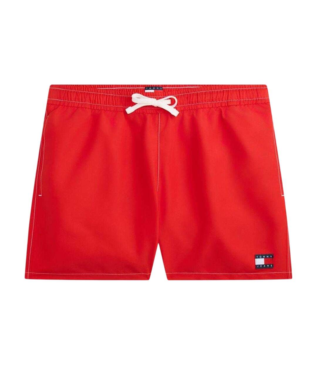 Mens Swim Shorts Deep Crimson Red Tommy Hilfiger-2