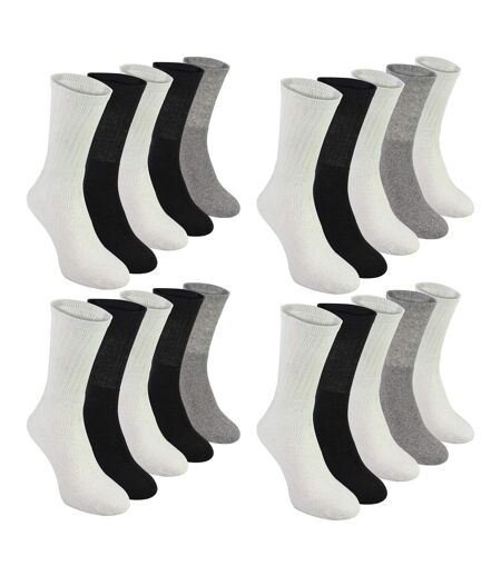 Lot de 20 paires de chaussettes de course sport pour hommes