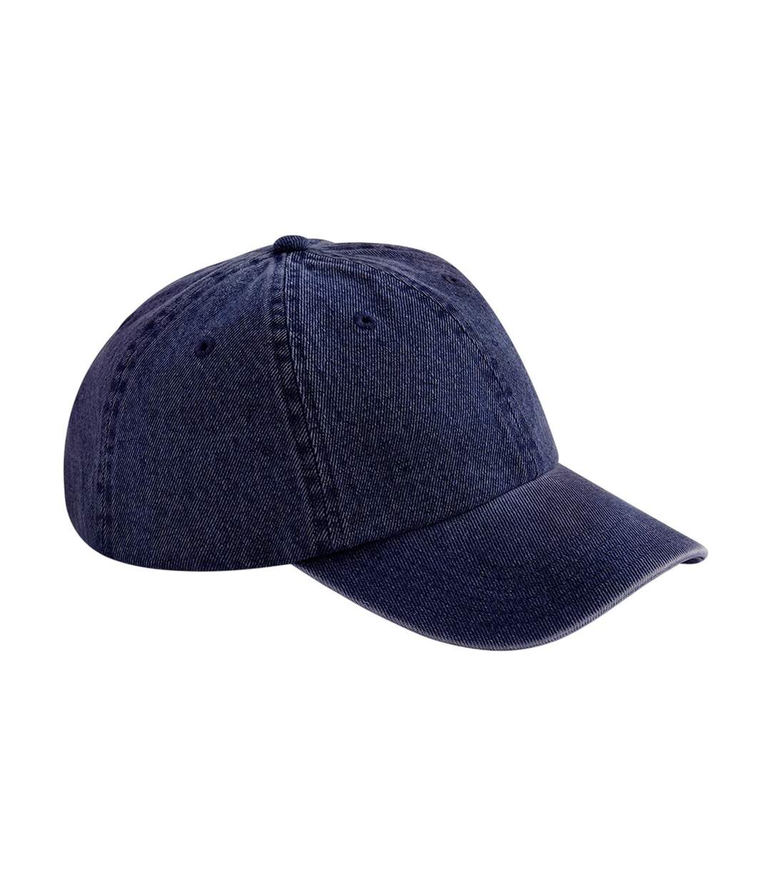 Casquette De Baseball Adulte Bleu Indigo Beechfield-3