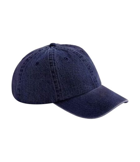 Casquette De Baseball Adulte Bleu Indigo Beechfield
