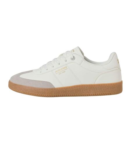 Mens Pu Trainers White Jack And Jones