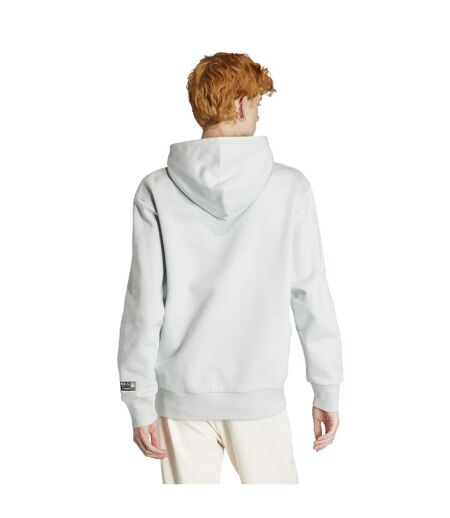 Sweat à capuche homme argenté Adidas
