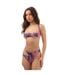Ensemble Maillot De Bain 2 Pièces Style Tie-dye Femme Rose Bleu Off White-2
