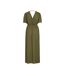Robe kaki femme vila molira-2