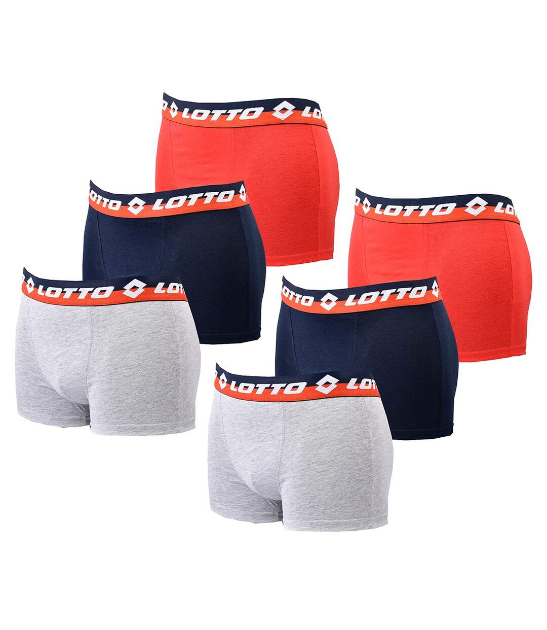 Boxer homme LOTTO Pack de 6 Boxers 0660-1