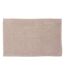 Tapis de Salle de Bain Chenille 50x80cm Beige-1