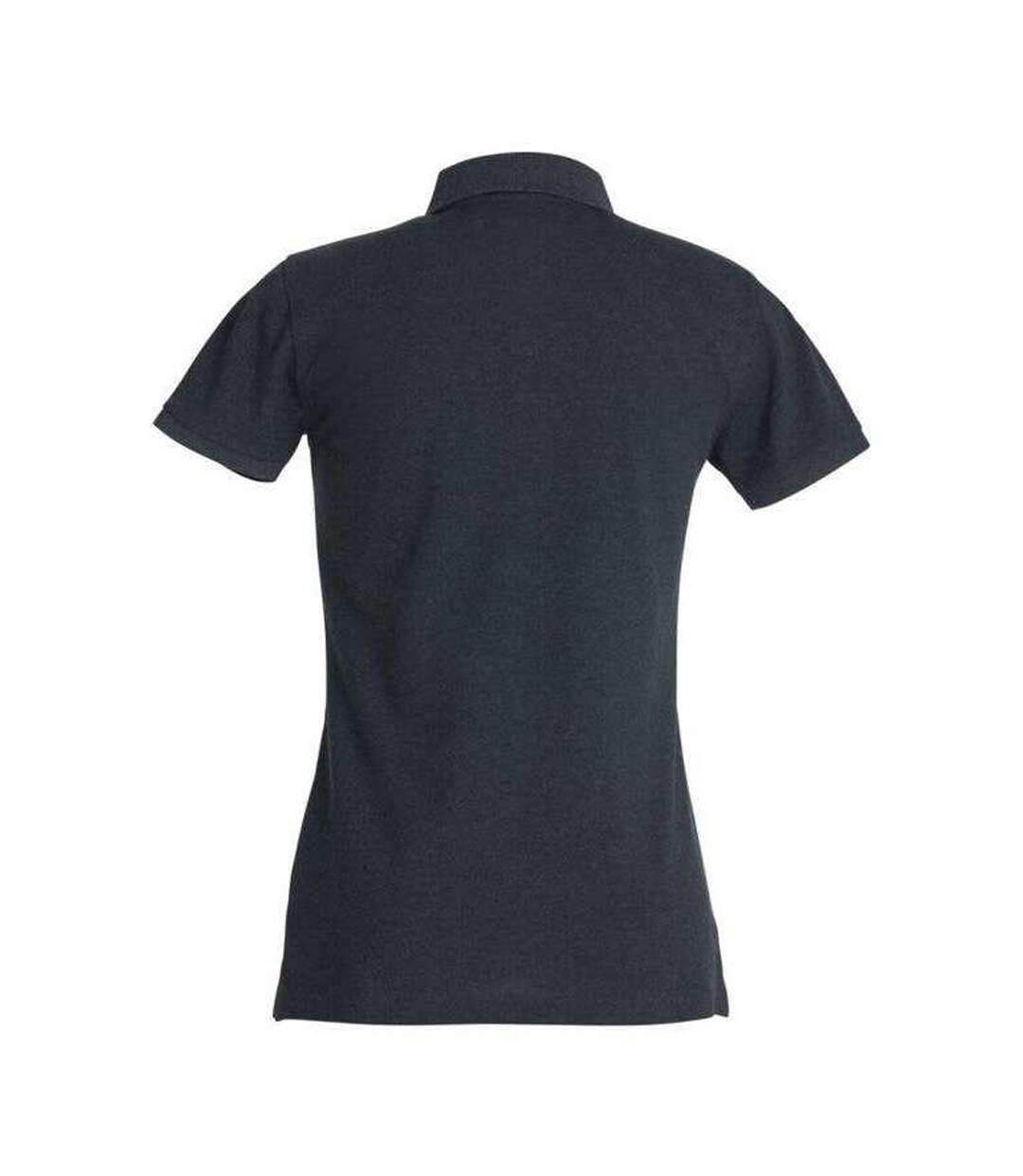 Polo Premium Femme Anthracite Clique-2