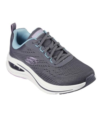 Skechers Womens/Ladies Air Meta Aired Out Sneakers (Charcoal) - UTFS10096