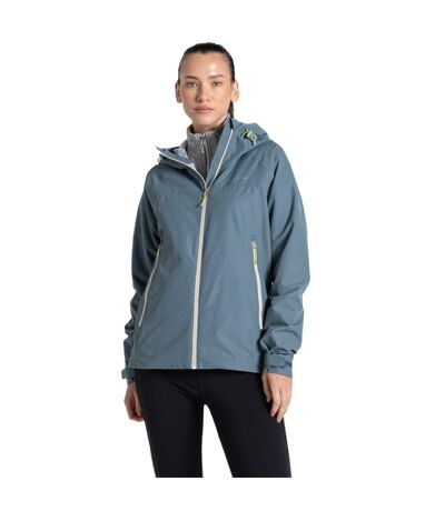 Womens/ladies Vanth Waterproof Jacket Storm Grey Craghoppers