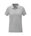Elevate Womens/Ladies Amarago Short-Sleeved Polo Shirt (Heather Grey)