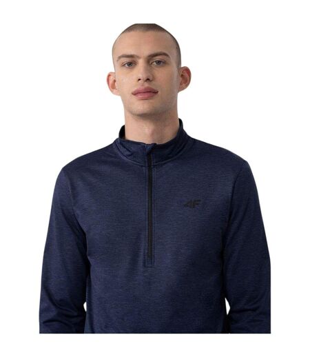 Sweat Aw23ubrum036 Homme Bleu Marine 4F