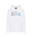 Mens Logo Hoodie White Armani Exchange-2