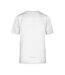 T-shirt Course À Pied Homme Blanc James And Nicholson-2