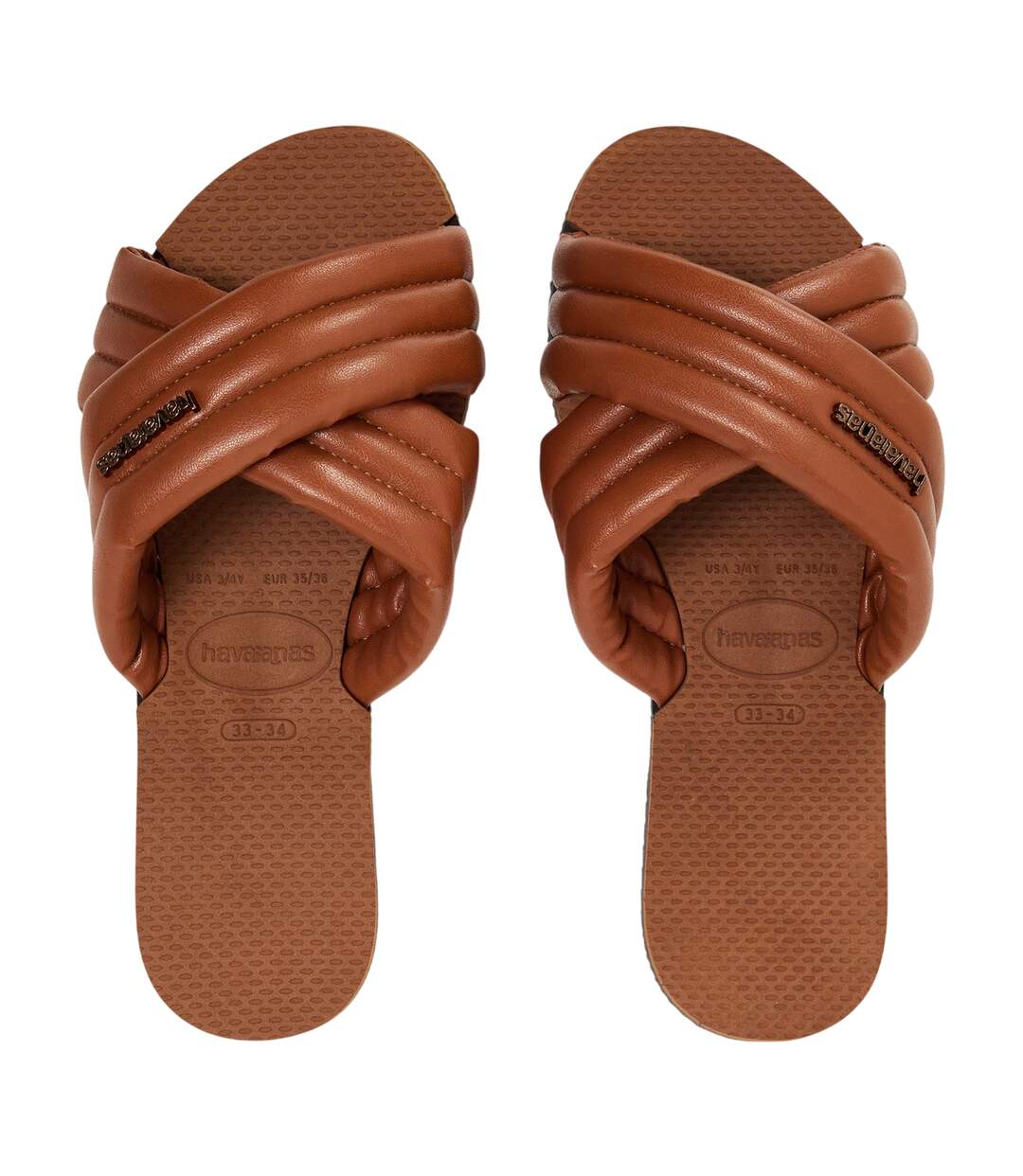 Claquettes Motif/style Matelassé Femme Rouge Pastel Havaianas-3